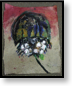 Horseshoe Crab; 2003; oil stick & acrylic; 20