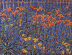 Evening Lilies; 2007; oil; 36