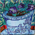 Lovely Pot; 2004; oil; 12