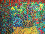 The Early Fall Garden; 2005; oil; 36