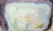 The Edge Of Silence; 1994; watercolor; 27.5